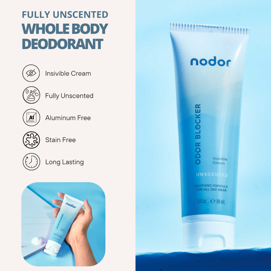 Whole Body Deodorant - Invisible Cream - 3 oz (Unscented)