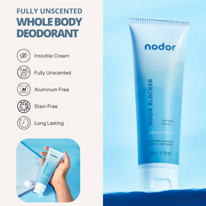 Whole Body Deodorant - Invisible Cream - 3 oz (Unscented)